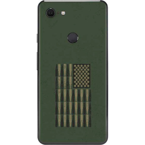 Bullet American Flag Google Pixel 3 XL Skin